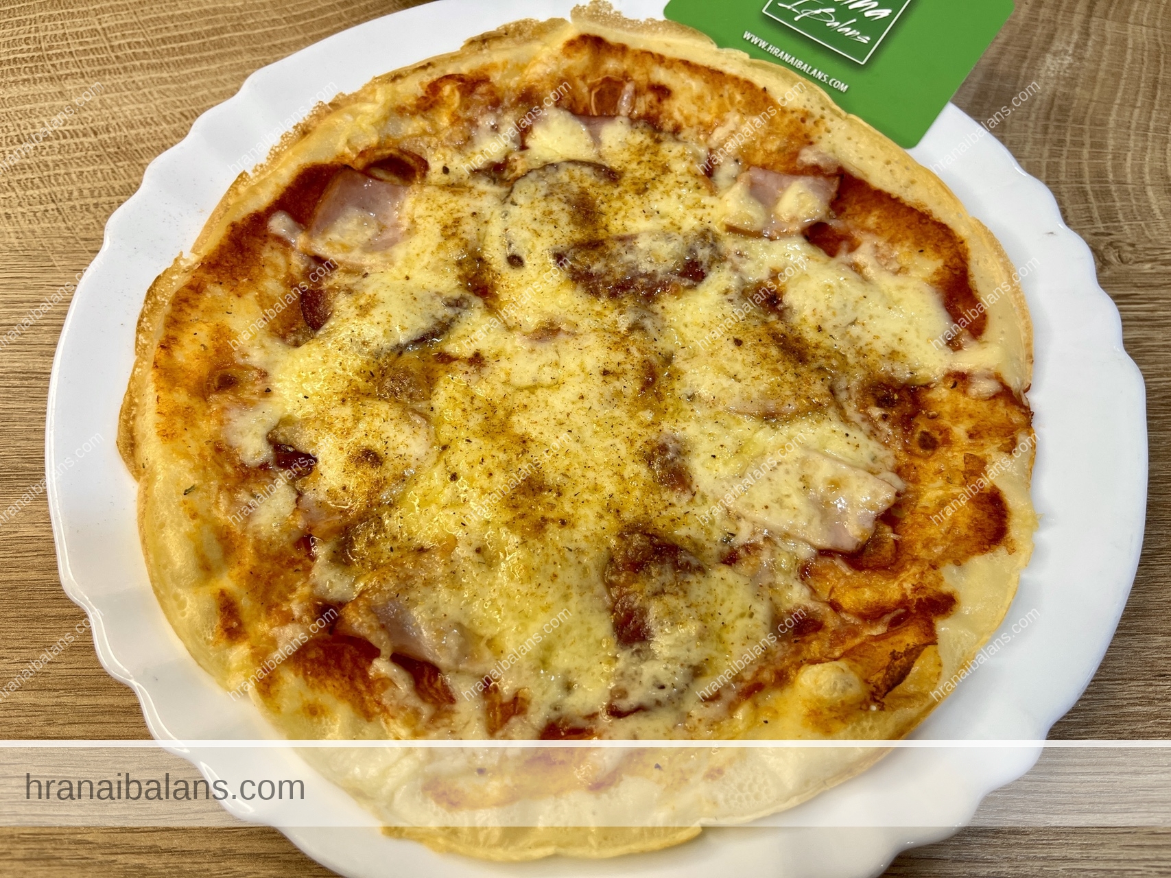 Лесна и вкусна домашна пица на тиган