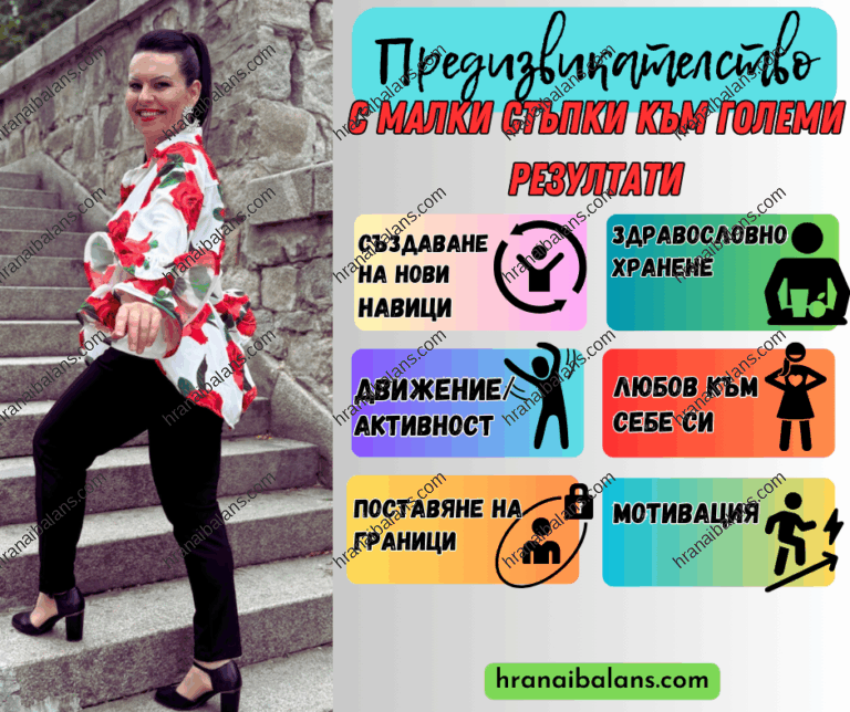 Предизвикателство: С малки стъпки към големи резултати
